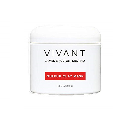 Vivant Skin Care’s Sulfur Clay Mask