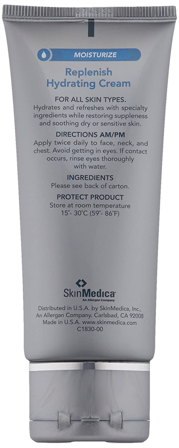 SkinMedica Replenish Hydrating Cream, 2 Oz