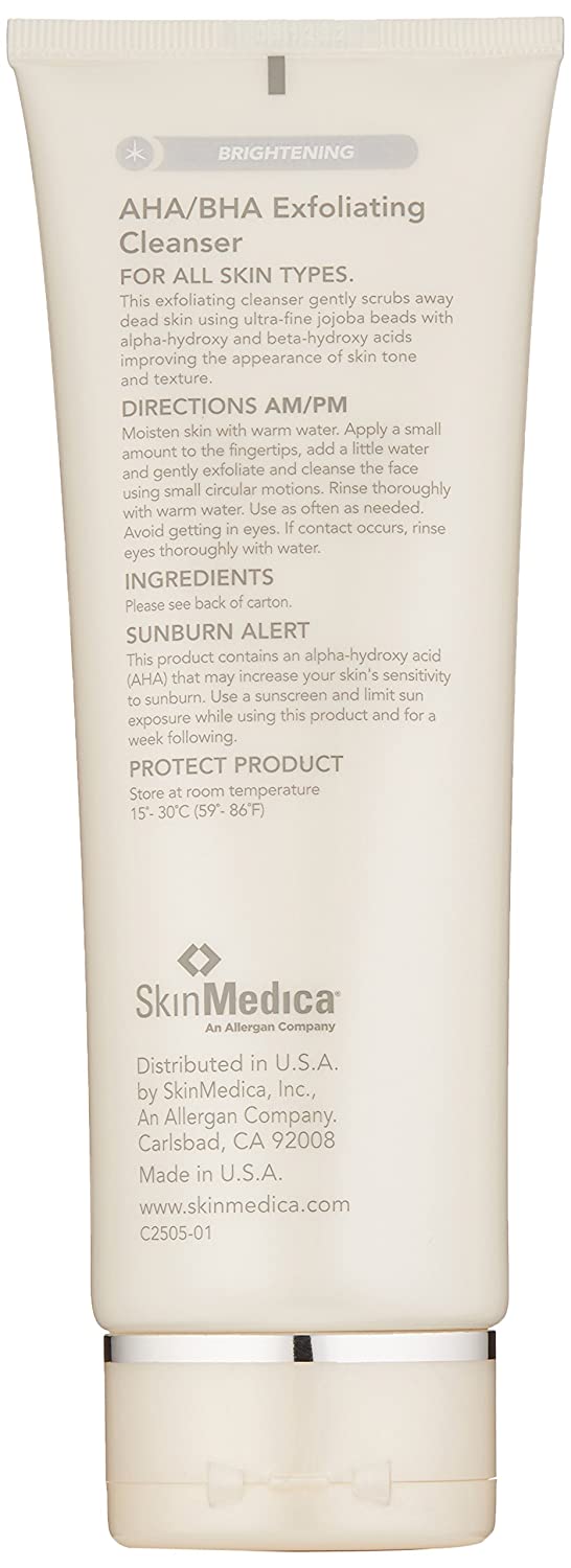 SkinMedica AHA/BHA Exfoliating Cleanser, 6 Fl Oz